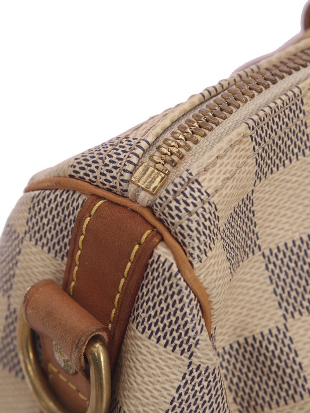 ♥️Louis Vuitton Speedy 30 Classic Checker Satchel in Beige and Tan Handbag♥️ - Picture 10 of 16